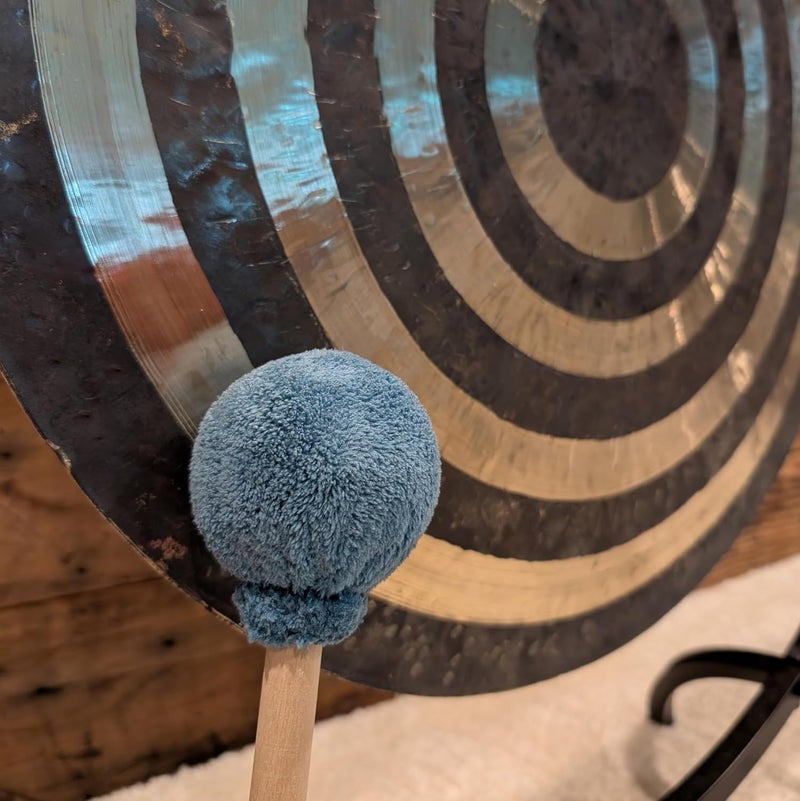 Blackmagic Cosmic Tones Gong Mallet by Raven Sounds, Handmade in USA, Enhanced Overtones - Image 5